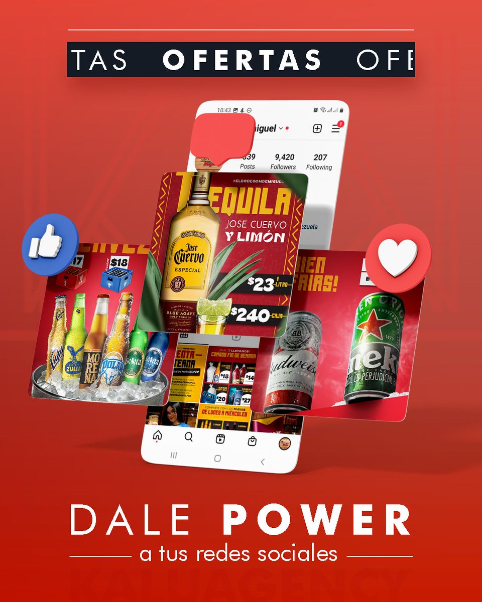 KaluAgency's tweet photo. OFERTASSSSSS yes please!
⚡️ ¡Dale POWER a tus redes sociales! ⚡️

NUEVOS paquetes lite (Flyers publicitarios)

https://t.co/tBqFjLBVK2 https://t.co/fvMYCUH70D