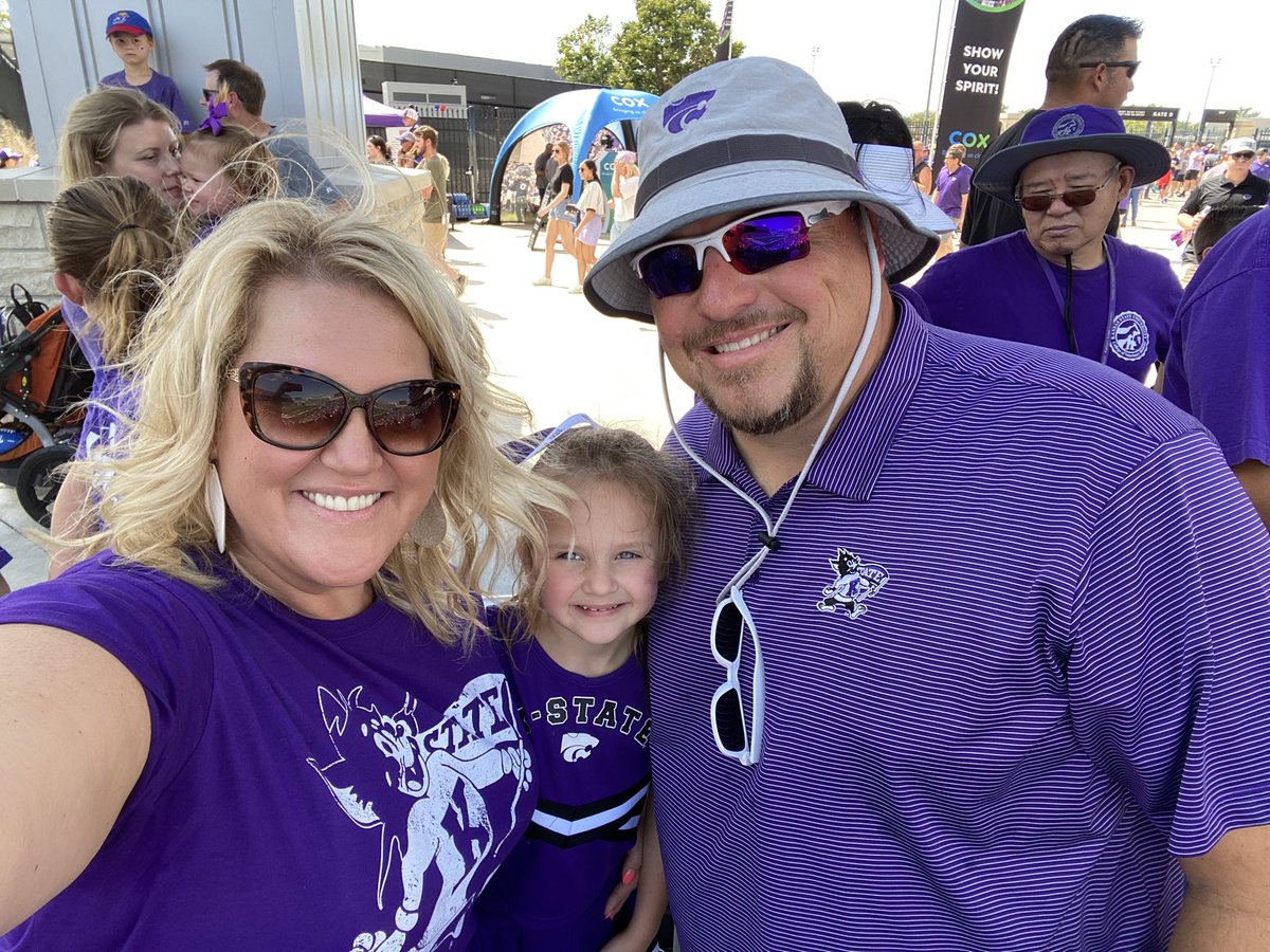 First Cats game for Rory! #kstategameday