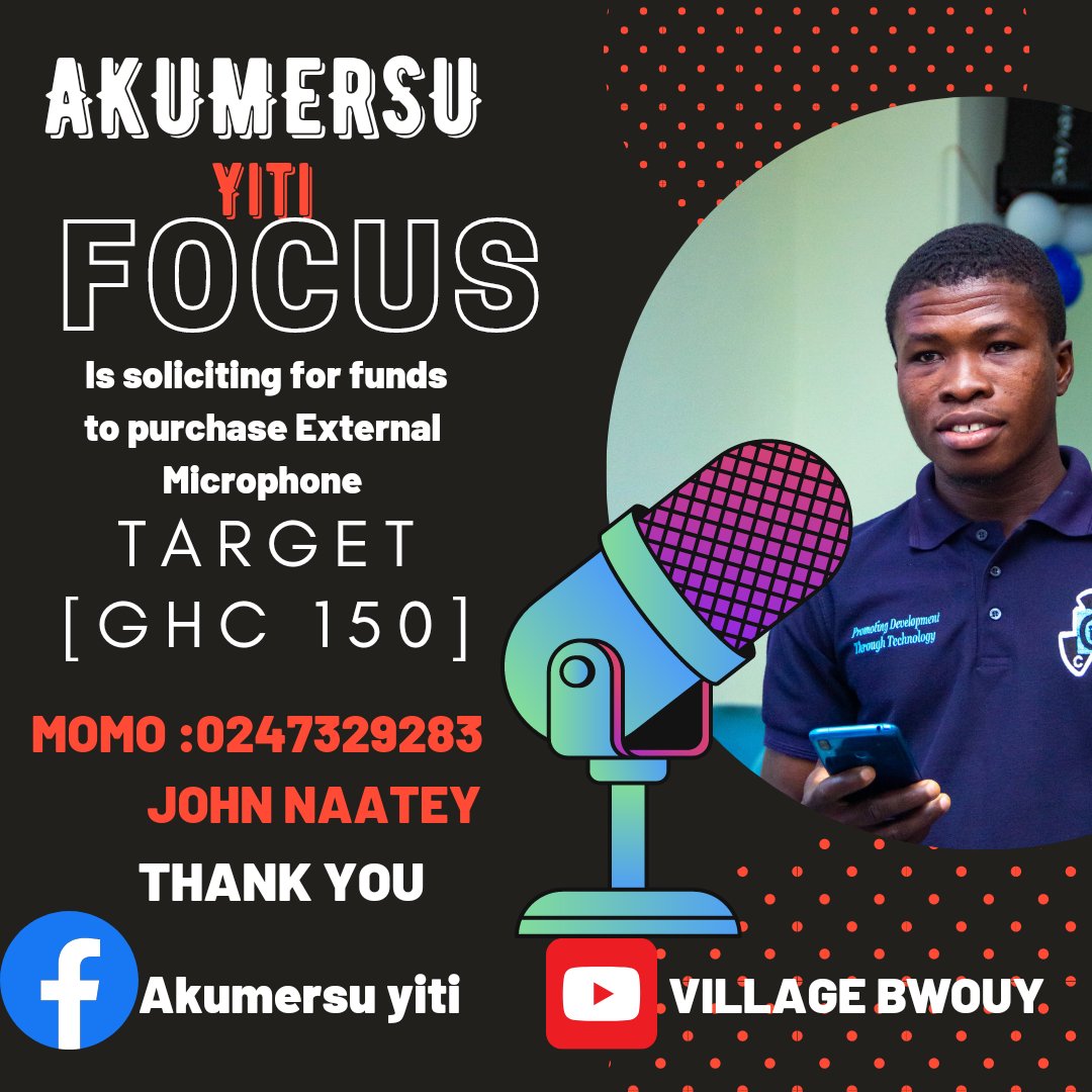 jnaatey_akuyiti's tweet photo. #saveAkumersuYitiNow
#AkumersuYiti

Please, support Us Today!!

Momo:0247329283
JOHN NAATEY https://t.co/5EdbQgmKO9