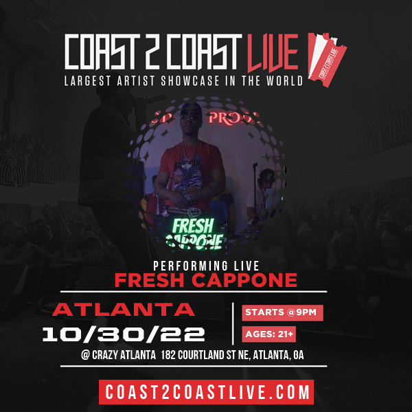 Frederickvinso4's tweet photo. I'm performing at Atlanta 10/30/22 to win  $50,000 in Prizes! ! #Coast2Coast https://t.co/Wg3gbNqBaM