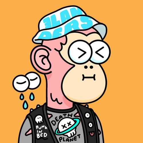 ToastedBagel27's tweet photo. My new boi be looking sad, so i call him sad boi🥲 @3LandersNFT 

#3L4L #3Landers #PunkInBed https://t.co/j0pS2XgtL2