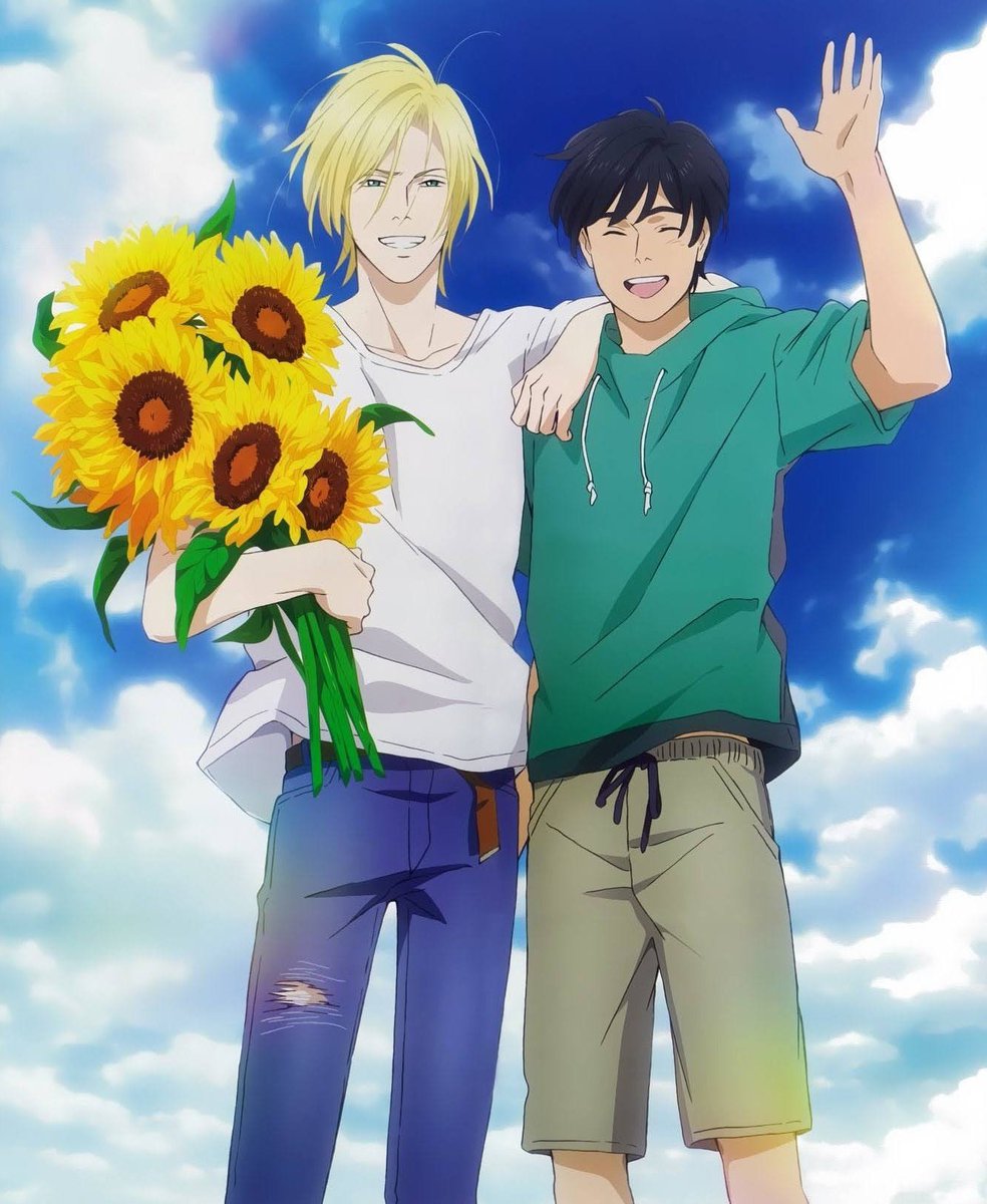 lynx94s's tweet photo. essas artes oficiais de banana fish, esse é o tweet. https://t.co/Ggr45VIGOU