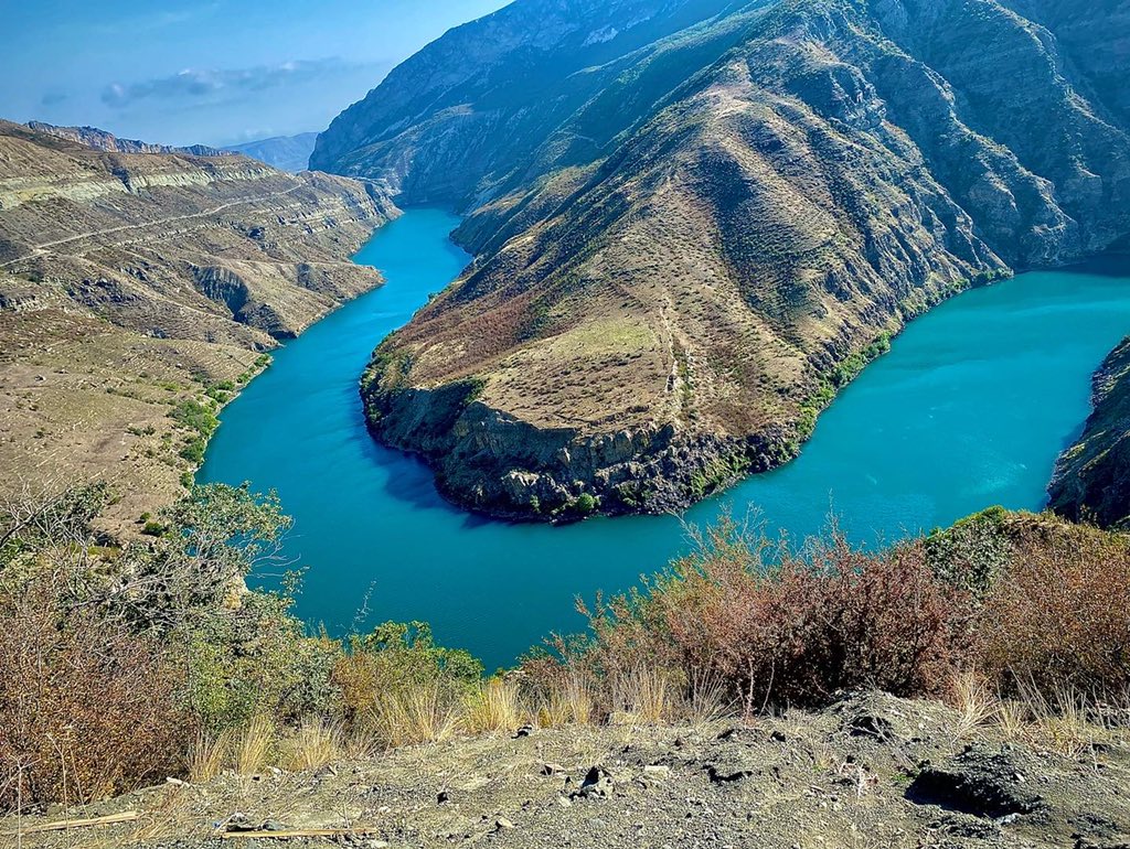 abascalim's tweet image. Сулакский каньон. Дагестан.