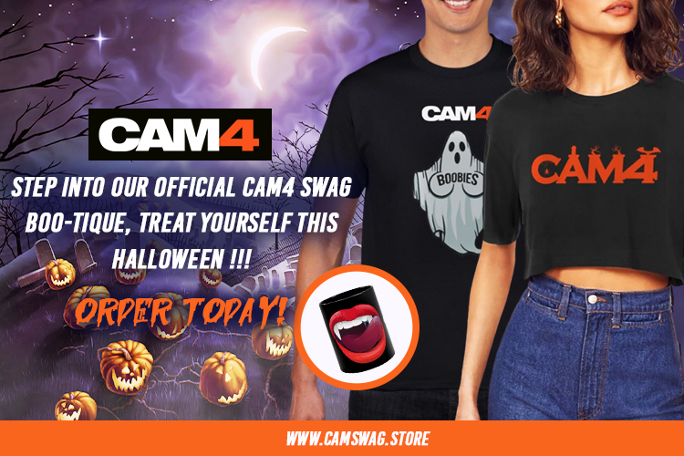 Cam4's tweet photo. 🎃 Check out our #CAM4Swag Boo-Tique 

👻https://t.co/DrsaicN78c

#SexyHalloween https://t.co/FodAiCsyco