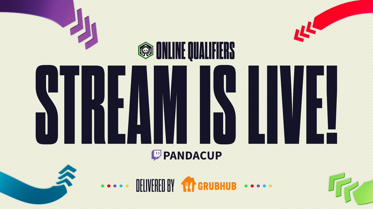 We are live with Top 8 of the Mid-Atlantic Online Qualifier #4 Delivered by @Grubhub ➡️twitch.tv/PandaCup