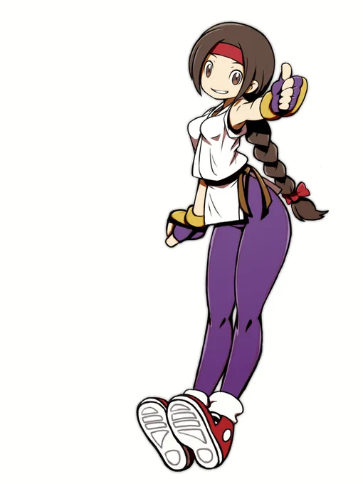 サカザキGO! #格ゲーキャラ描こうぜ #龍虎の拳 