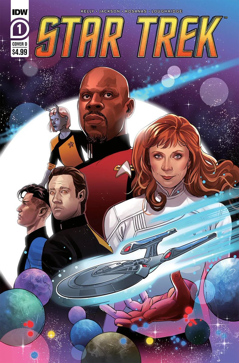 “Why don’t they make a DEEP SPACE NINE sequel?!?”

Good news, folks. We’re doing it.

𝗦𝗧𝗔𝗥 𝗧𝗥𝗘𝗞 #𝟭

Benjamin Sisko is back - with a new crew, a new ship, and a new mission from the Prophets.

Pre-orders close Monday. Call your local comics shop and get yours NOW.