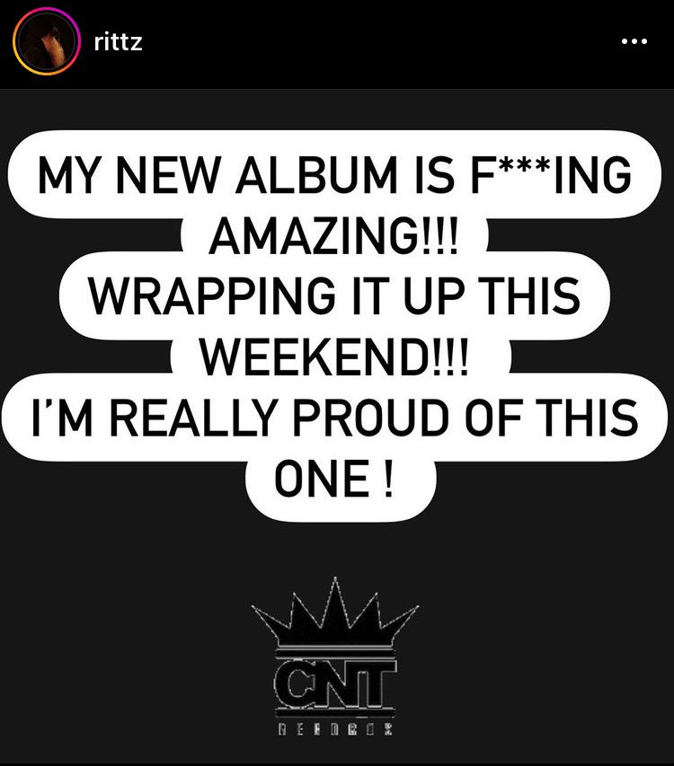 beneathdirt's tweet photo. #Rittz is wrapping up his new album this weekend. Y’all ready for new music from him? https://t.co/Xxf2VZRs6e