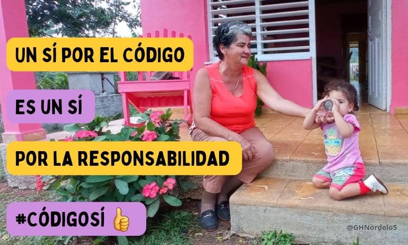 ¡Yo voto Sí, por las abuelas y abuelos! #Cuba #CódigoSí #62SiendoPueblo #CDRCuba #SomosDelBarrio