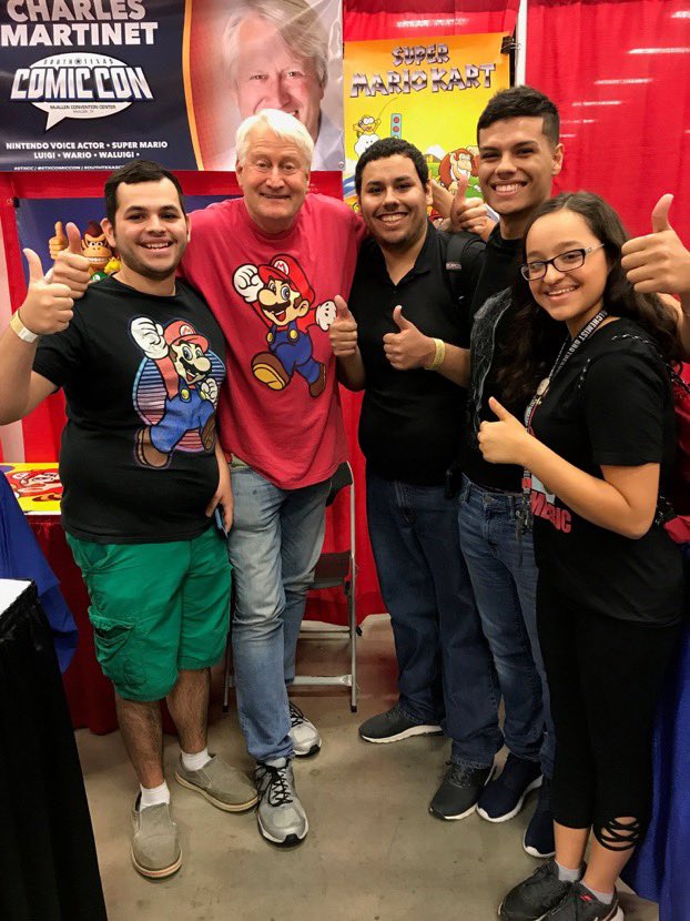 Happy 67th birthday the legendary voice of super Mario Charles martinet 