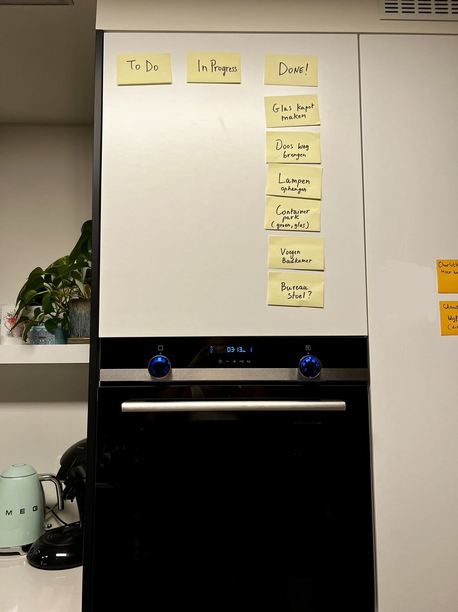 ClaudiuStack's tweet photo. I have finished the sprint (the chores at home) successfully 😜

Do you also use agile practices outside work?

#agile #kanban #scrum https://t.co/1khNPdbTC2