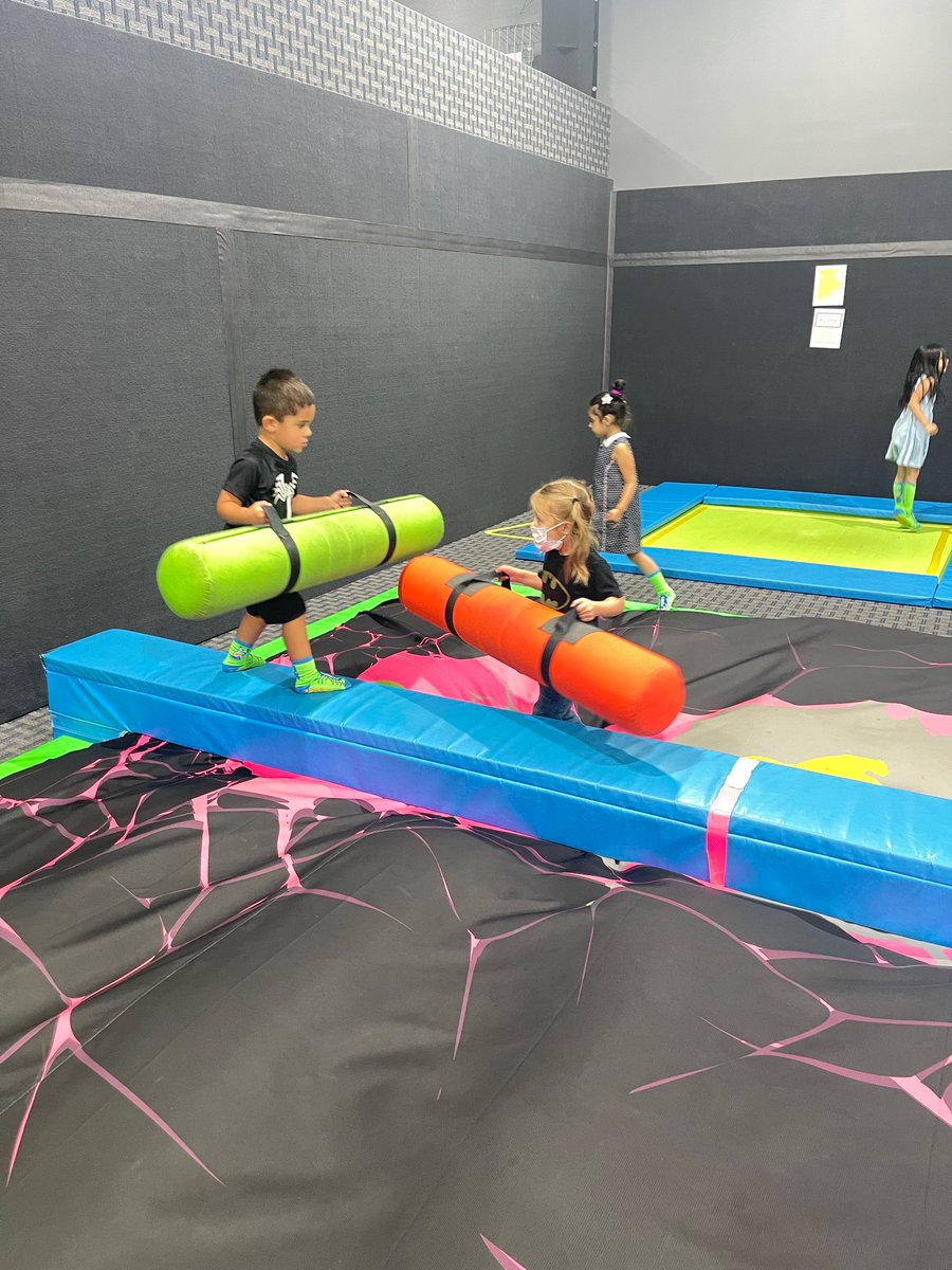 RyanMichele79's tweet photo. Happy Birthday, Mikael!! PreK 4 takes NJ. Experimenting with Varsity Gladiating and Wall Climbing. @SI_Academy https://t.co/qFH0biO34w