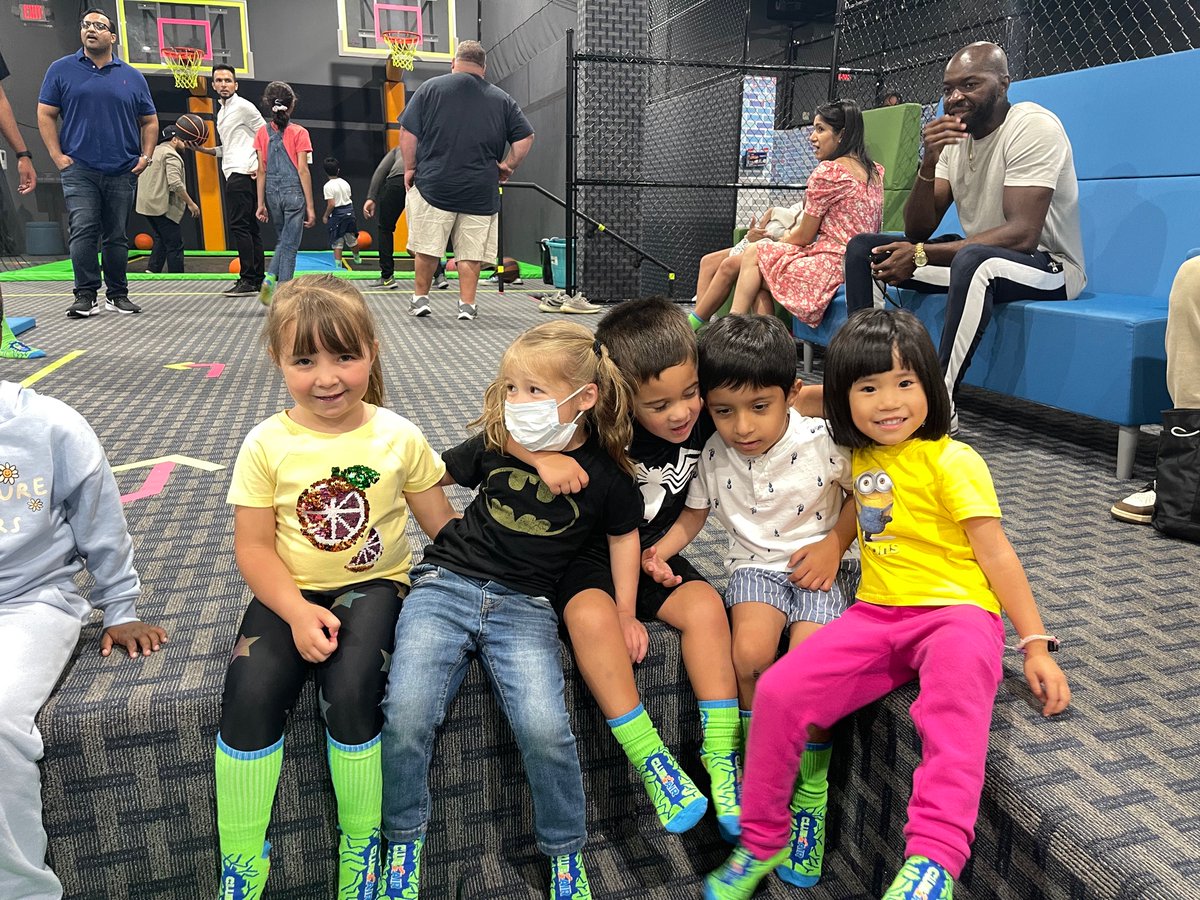 RyanMichele79's tweet photo. Happy Birthday, Mikael!! PreK 4 takes NJ. Experimenting with Varsity Gladiating and Wall Climbing. @SI_Academy https://t.co/qFH0biO34w