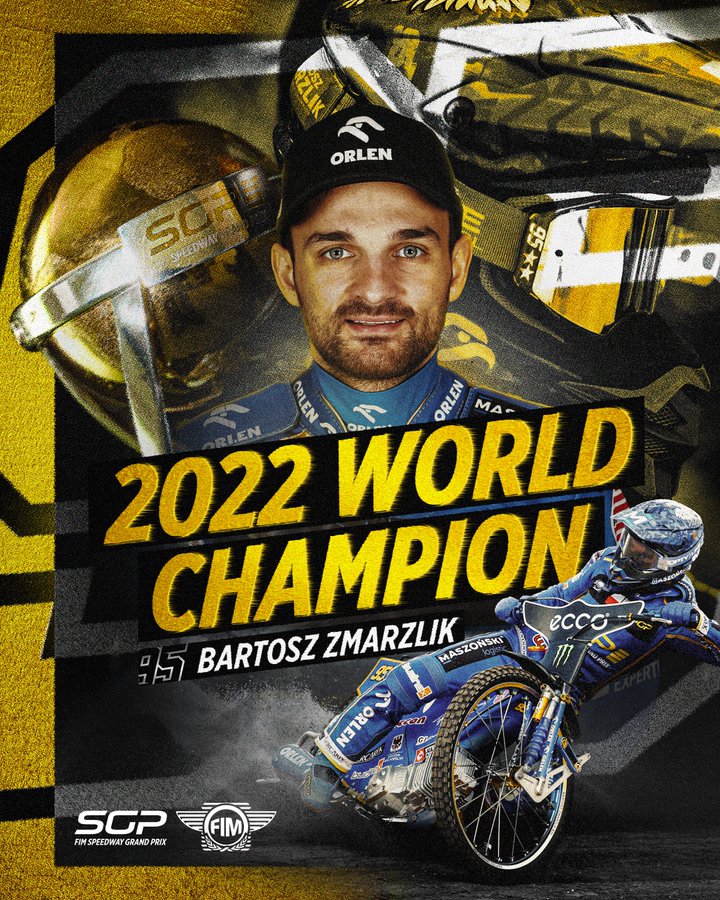 kedelig Et bestemt Afskedige Superb Zmarzlik scoops his third Speedway World Champion title | TVP World