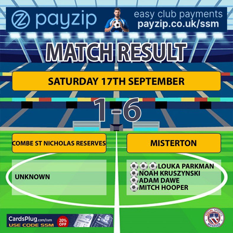 🔴⚫️MATCH DAY 2⚫️🔴

First team get there first points on the board for the season with a great dominating display today!

Great hatrick from Louka Parkman deserves a special shout out. 

Next week we take on barrington back at unity lane ! 

UPTHEMIZZY
