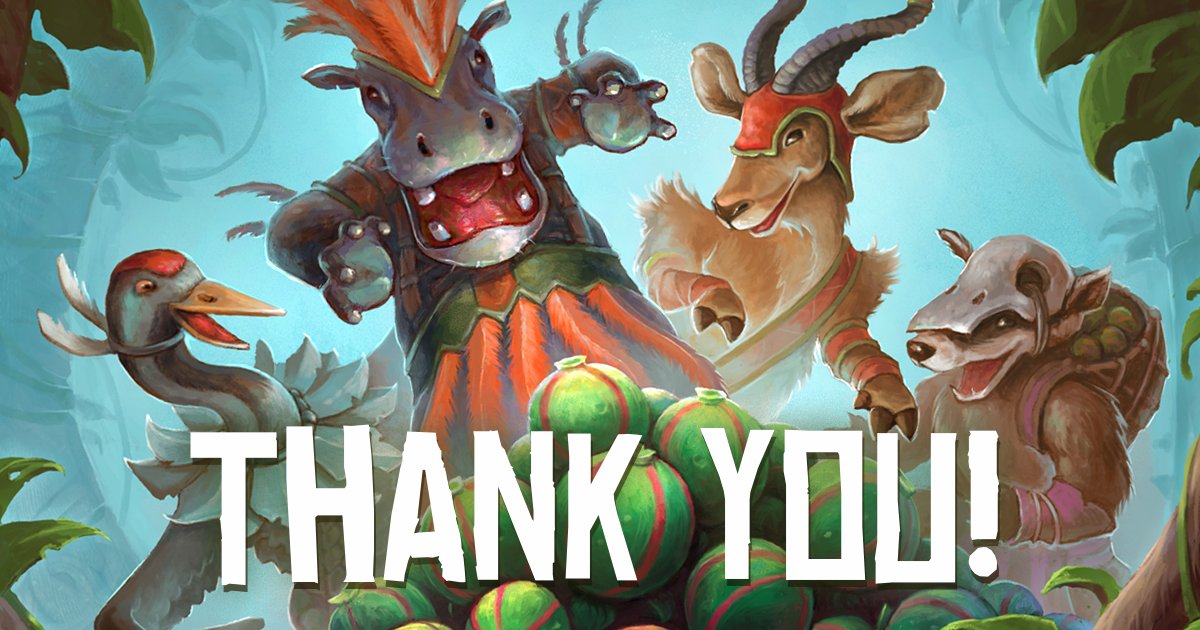 HexyStudio's tweet photo. The #crowdfunding campaign for #Uluk on #Kickstarter has ended. We'd like to express our utmost gratitude to every single one of 730 awesome people who decided to help us fund and release this game. You're the best! https://t.co/xrYn96vnIW #boardgame #boardgames #tabletopgames https://t.co/sQhheAdekf