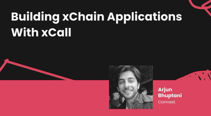 EverclearEsp's tweet photo. Arjun Bhuptani habló en #DappCon22 (@dappcon_berlin) sobre 'Crear aplicaciones xChain con xCall'. https://t.co/mNjMGq83yz