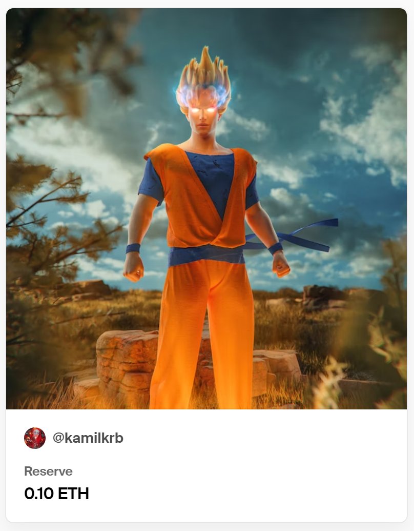 kamilkrbb's tweet photo. First 3 pieces available now! "LEGENDS" collection only on  @foundation !

https://t.co/KghvvkcaW0

#nft #songoku #rickandmorty #yugioh #dragonball #dragonballz #NFTCommunity #nftart #NFTcollection https://t.co/S0FeuJSn9H