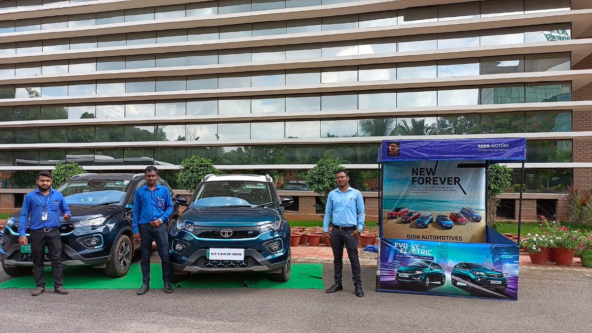 ConXerv's tweet photo. Bolder and better...Drive electric ..drive the future.
We express our heartiest gratitude to Dion Automotives, Tata Motors for their support and contribution towards Parivartan 2022.
 
#Parivartan'22 #XIMUniversity #BusinessConclave #Sustainability https://t.co/VEm3Jmlmvl