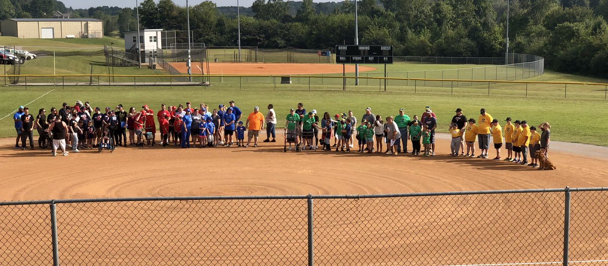 Bradley Co. Parks &amp; Rec Had the honor to host the first ever Bradley County Miracle League  today at Blue Springs Park!  What a wonderful opportunity for so many people to have the opportunity to play baseball!!  We can’t wait for next Saturday to do it again!!