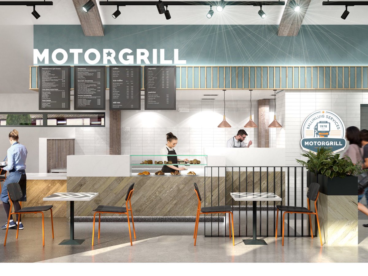 Our proposals for Ballinluig Services Motorgrill received planning permission.👌👍😁 #ballinluig #perthandkinross #motorgrill #commercial #design #alterations #interiors