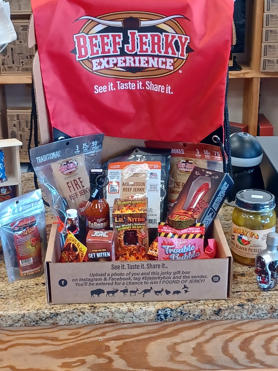 BeefJerkyDestin's tweet photo. #HotSauce #DestinFlorida #HotJerky #BeefJerkyExperienceDestinFl #HotCandy #DestinCommons #HotPickles https://t.co/TsRvilGvUW