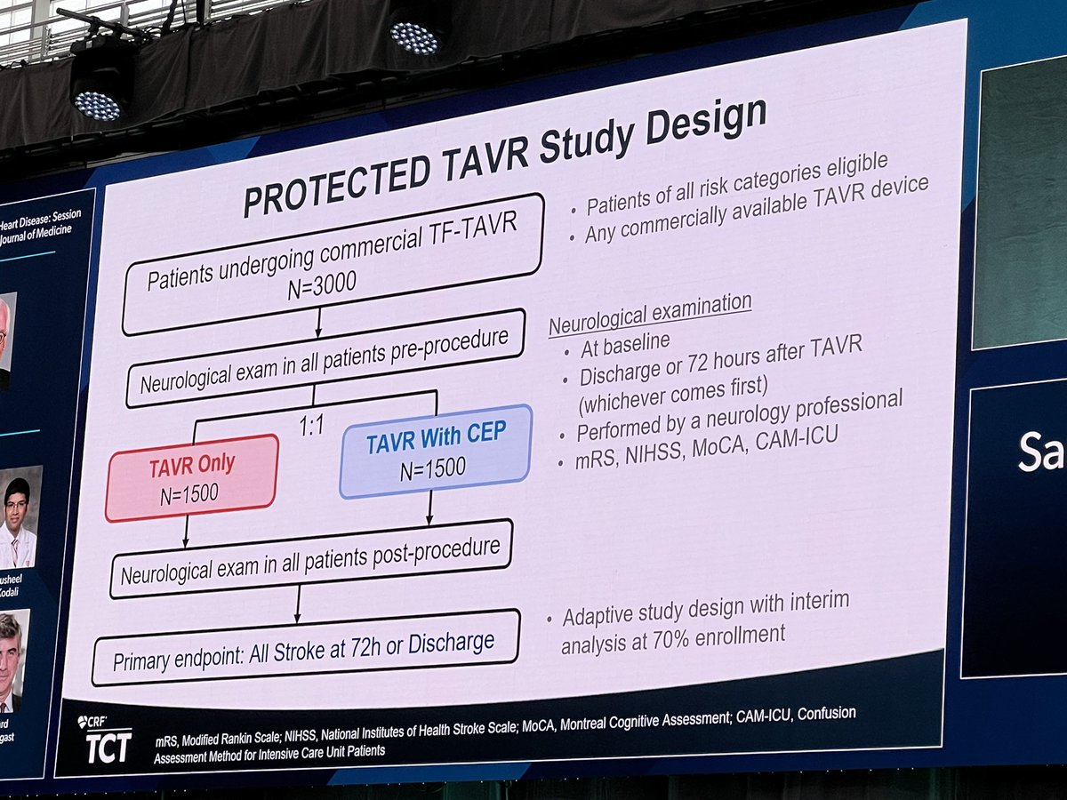 Pooh_Velagapudi's tweet photo. #ProtectedTAVR trial shows no difference in all stroke &amp; non-disabling stroke but lower disabling stroke w/ CEP compared w/ no CEP in pts undergoing TAVR! What’s #TCT2022 #TAVR #LBCT #ACCEarlyCareer #ACCFIT #ACCIC #ACCPVD @SCAI @scaiwin #CardioTwitter @crfheart @TCTConference https://t.co/7VBR6VnhdU