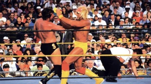 ShoneCold's tweet photo. #WrestleMania 9️⃣
Toga’s at the ready as my #RoadToWrestleMania continues with #WM9
#Yokozuna challenges @BretHart for the World Title after winning the 1993 #RoyalRumble
The #MegaManiacs go for the Tag Titles vs #MoneyInc &
@NativeTatanka vs @ShawnMichaels for the #IC Title https://t.co/kDrm8YPgqa