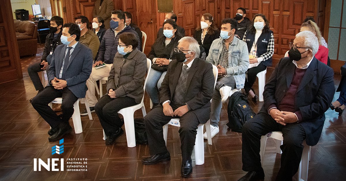 INEI_oficial's tweet photo. El #INEI inició un curso de capacitación para el personal operativo que participará en la Encuesta Nacional a Pequeñas y Microempresas, la cual forma parte del V Censo Nacional Económico #VCENEC 2022.
1/2 https://t.co/FJqdO8rpLk