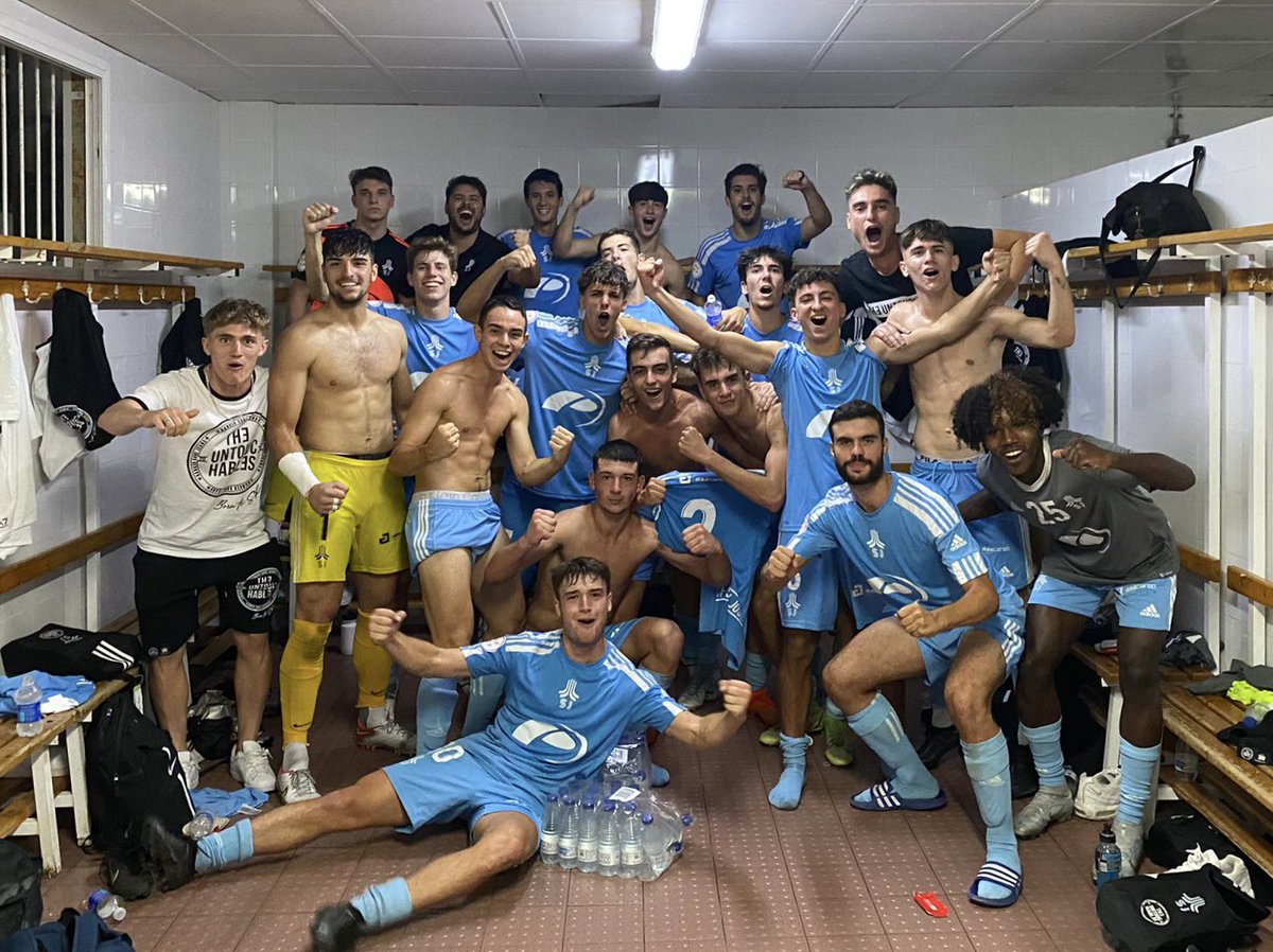 🔵⚽️| Con paso firme. Segunda victoria consecutiva💪🏼 ¡A celebrarlo! JA 1-0 @cdroda 🏟 Ciudad Deportiva del Villarreal ⚽️ Hugo #CFSanJosé