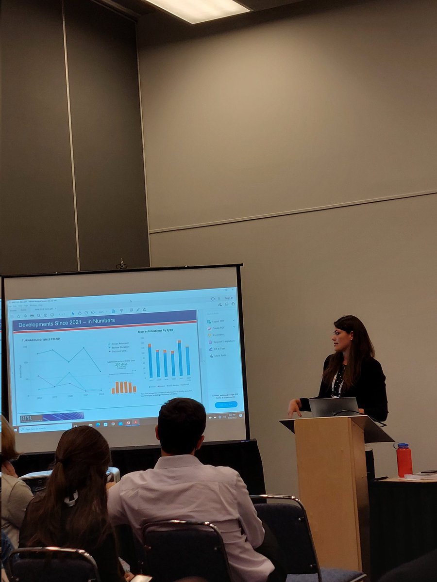 The <a href="/STEP_APSA/">STEP APSA</a> section business meeting yesterday was a pleasure! It was great seeing some new and familiar faces in person and presenting the <a href="/RPR_Journal/">Review of Policy Research</a> to the community. Happy to be part of this family! #APSA2022 <a href="/APSAtweets/">APSA</a>