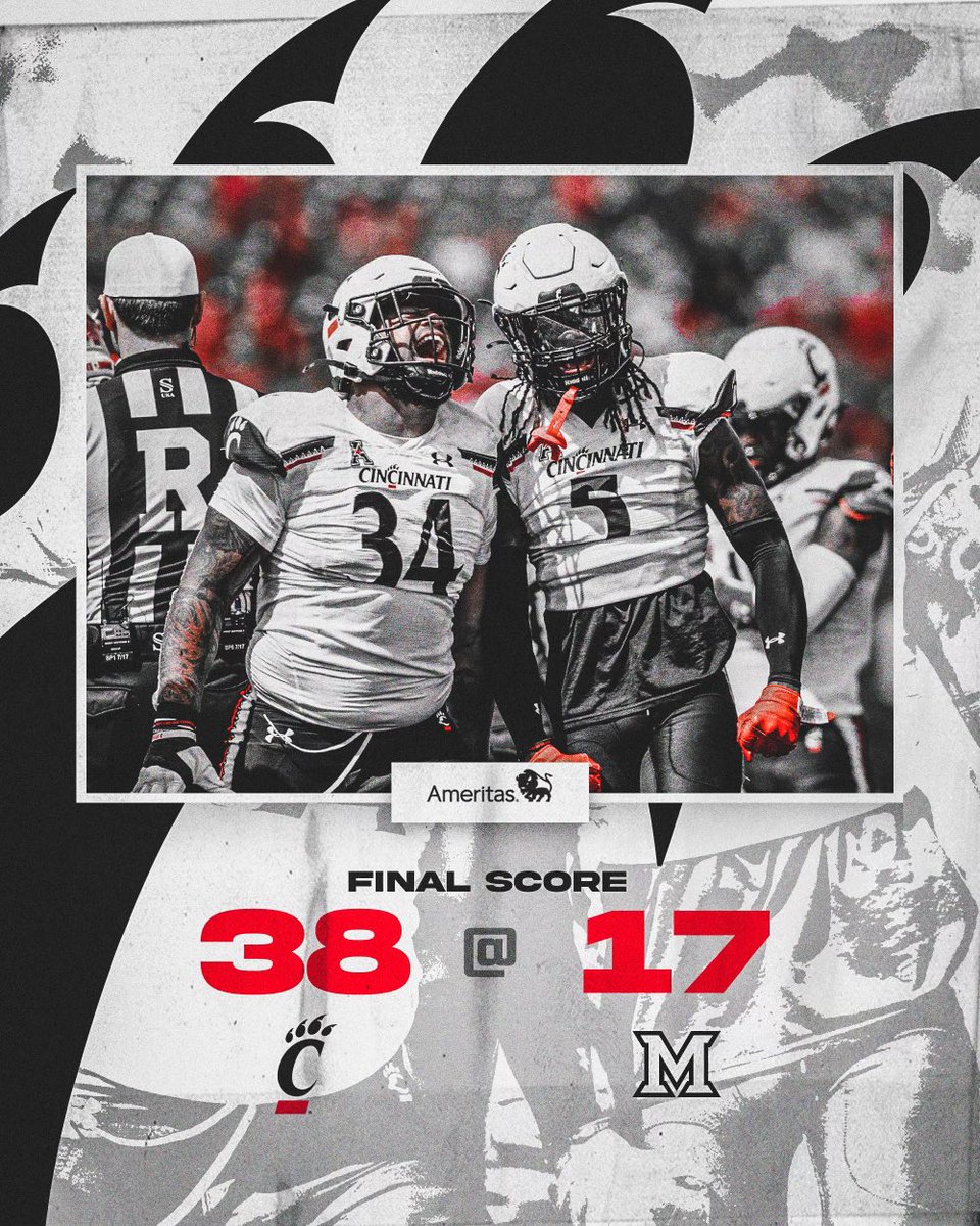 🔔🔔🔔🔔🔔🔔🔔🔔
 ✨𝗦𝗪𝗘𝗘𝗧 𝗦𝗜𝗫𝗧𝗘𝗘𝗡✨
🔔🔔🔔🔔🔔🔔🔔🔔

The bell 𝗦𝗧𝗔𝗬𝗦 in Cincinnati.

#Bearcats