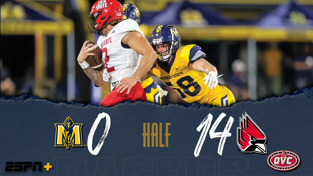 murray-state-football-on-twitter-halftime-in-muncie-racers-down-by