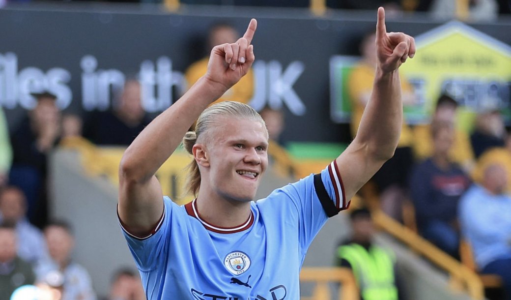 Haaland__stats's tweet photo. Haaland has scored 100 goals in his last 103 league games.

Molde FK: 13 games, 10 goals
Salzburg: 16 games, 17 goals
Dortmund: 67 games, 62 goals
Man City: 7 games, 11 goals https://t.co/H5FgmEF7Kh