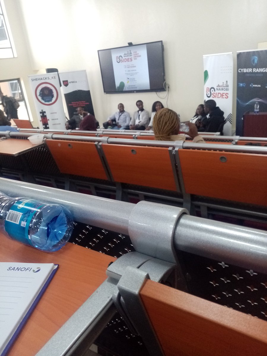 D_C4ptain's tweet image. Final day of #BSidesNairobiCon2022 has been great.
We had more from @joylynn_kirui @trevorsaudi @muchilwa @seankwach @MichK_01 @Amarjit_Labu and many more.
Thank you @ikuamike @BSidesNairobi for the opportunity to witness #RedefiningSecurity #BSidesNairobiCon2022 @ExperienceUSIU