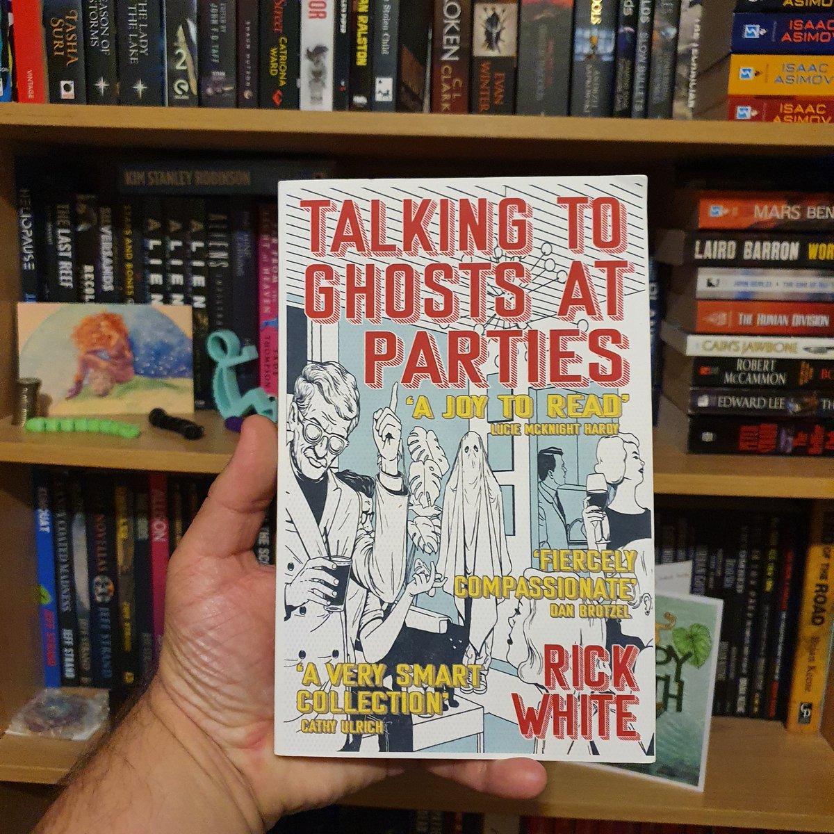 Booksilike3's tweet photo. Got two books from a kickstarter I did not so long ago. From @morestorgy Pain Sluts and Talking to Ghosts at Parties https://t.co/QIQJ5E4Ai6
