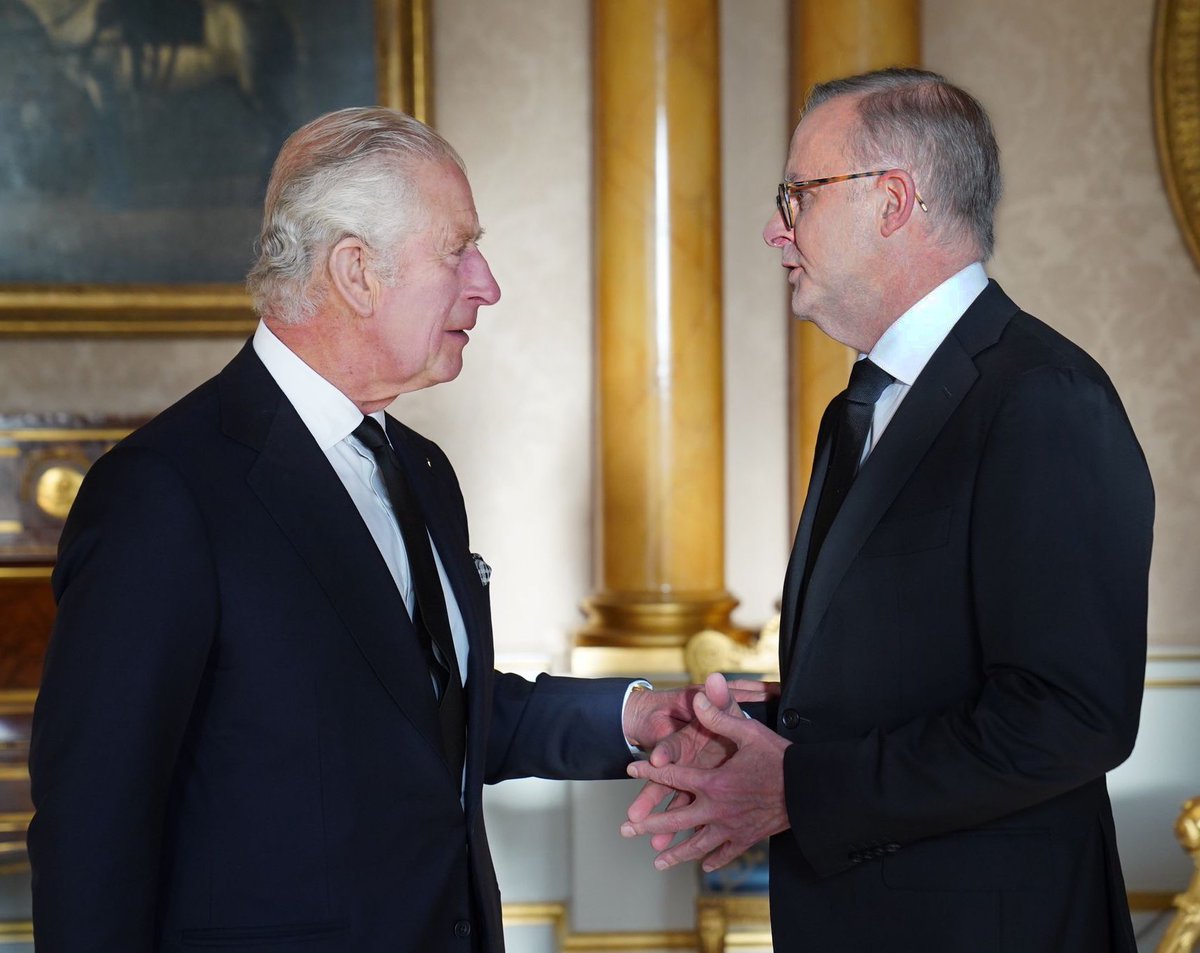 It was an honour to meet with His Majesty King Charles III at Buckingham Palace. I extended my personal condolences and those of the Australian people to the King.