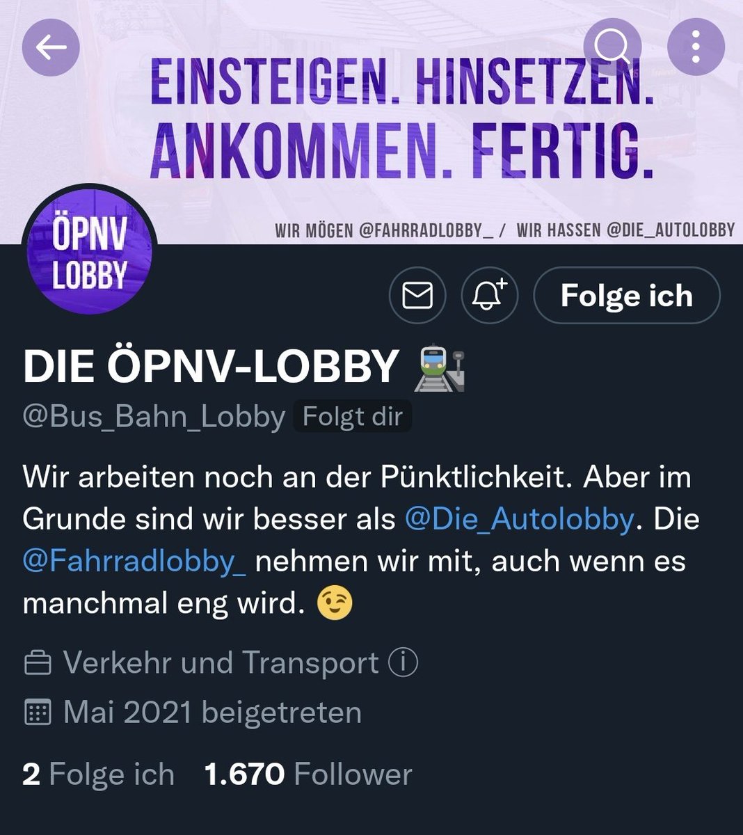 ÖPNV-LOBBY 🚉 tweet media