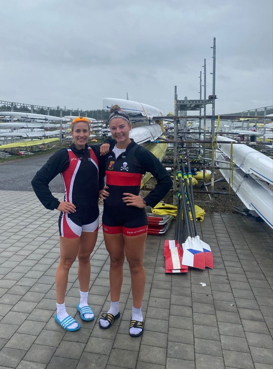 Lee Valley's Natalie Long and her partner Tara Hanlon, who will race the W2- this Monday at the World Championships in Racice, Czech Republic. Go get em girls!!🇨🇮💯💥💪🍀🍀🍀🇨🇮