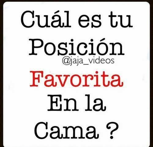 Cu&aacute;l es su posici&oacute;n sexual favorita comenta con una foto tal vez la intent&eacute; en mis pr&oacute;ximos videos 😍😍😍
