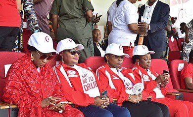 KafayatOyetola's tweet photo. After a successful retreat in Uyo ,Akwa Ibom state, i joined my sisters and colleagues of the Nigeria Governors' Wives Forum(NGWF) to attend the 2nd edition of the Betsy Obaseki Women Football Tournament which held in Benin city the Edo State capital.
#Bowft
#Ngwf https://t.co/Mi8Q624kNM