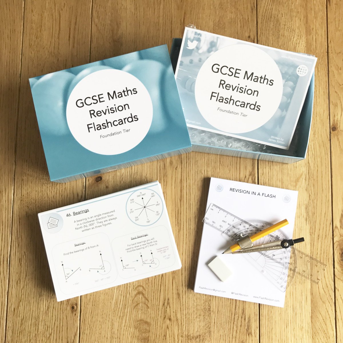 Our #GCSE #Maths #Flashcards have been accelerating achievement since 2015… 

🟥 Higher Set: 95 cards and 380 practice questions/answers

🟦 Foundation Set: 93 cards and 380 practice questions/answers

Visit: FlashRevision.com 
For discounts email: FlashRevision@gmail.com