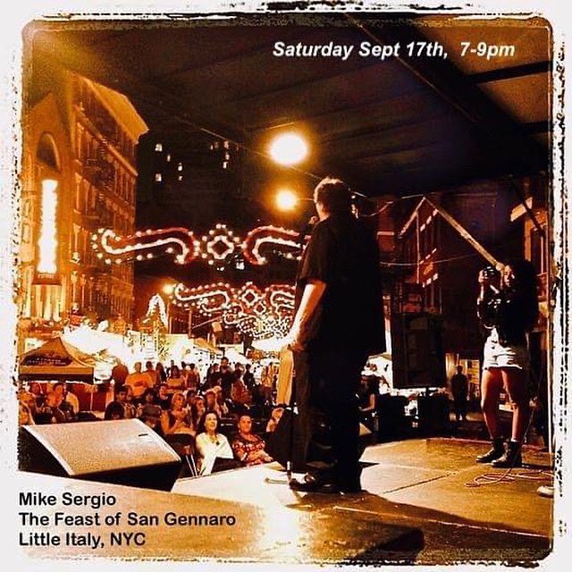 Tonight, 7-9pm I’m excited to sing for u at #FeastofSanGennaro in Little Italy (main stage: Grand &amp; Mott St). I’ll be swinging a classic mix of Sinatra, Bennett &amp; Dino. It’s the best celebration NYC has to offer. Pick up a cannoli &amp; come party with my paisans. See u there!😎🎶🕺