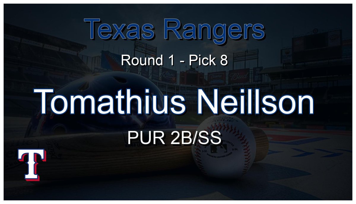 MLR Texas Rangers tweet media