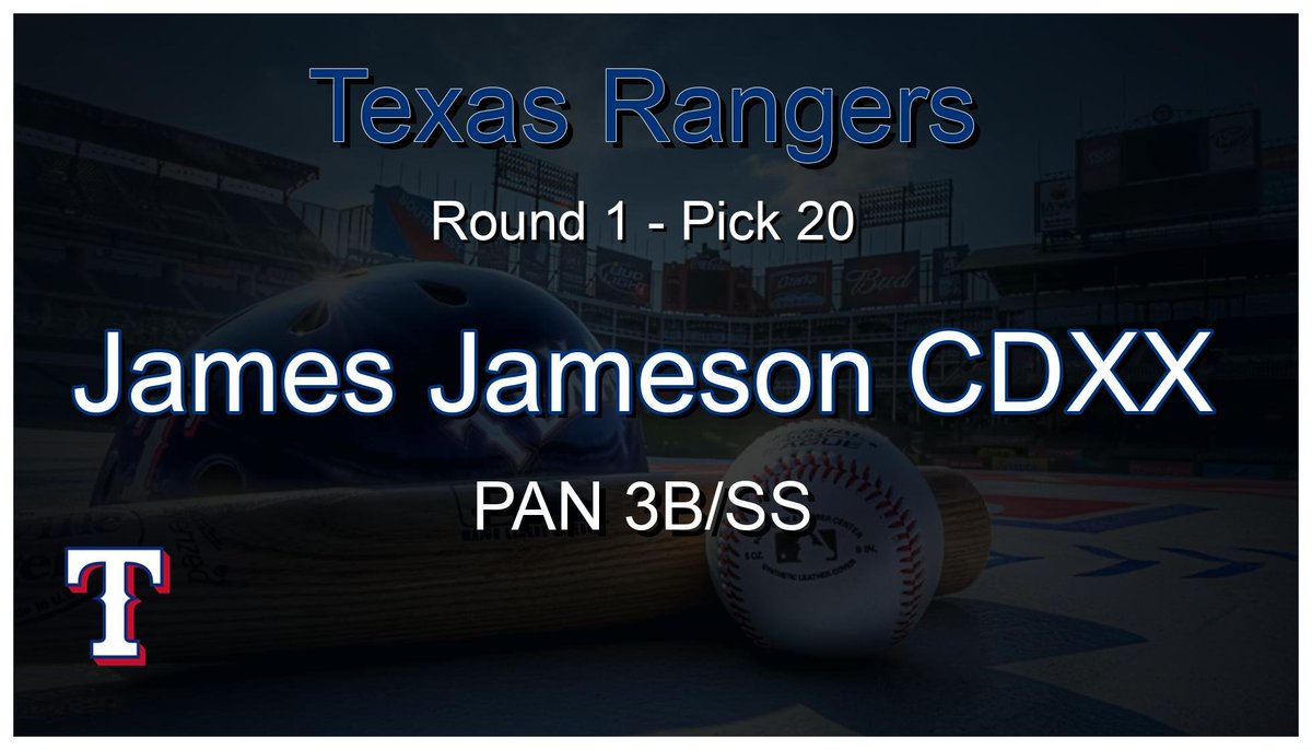 MLR Texas Rangers tweet media