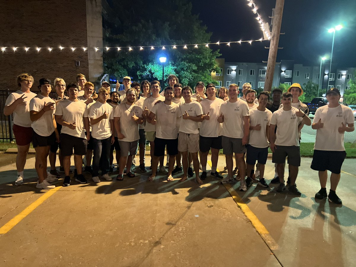DeltaUpsilonWSU's tweet photo. Huge thank you to everyone for supporting the Global Service Initiative and the Live Like Lou Foundation over the last two weeks! 

Special thank you for @wsuDG for contributing over $800 at Teeter-A-Thon this year! We look forward your design on next years teeter totter! https://t.co/BICcs2KG2H