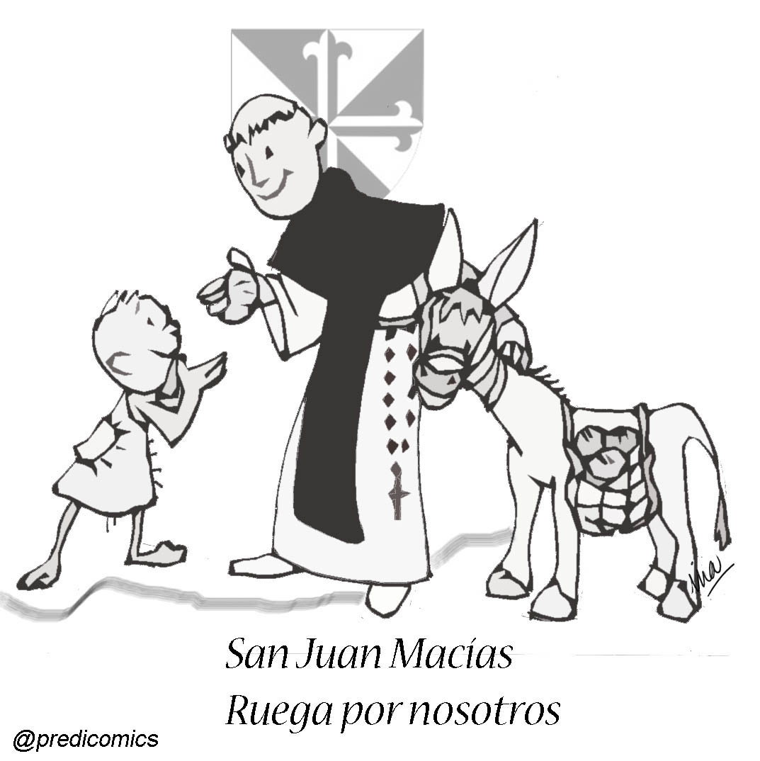 predicomic's tweet photo. SAN JUAN MACÍAS
#sanjuanmacias #dominicos#laicosdominicos#dibujoscatólicos#contemplarte#santosybeatosdominicos https://t.co/dZb72sf0tD