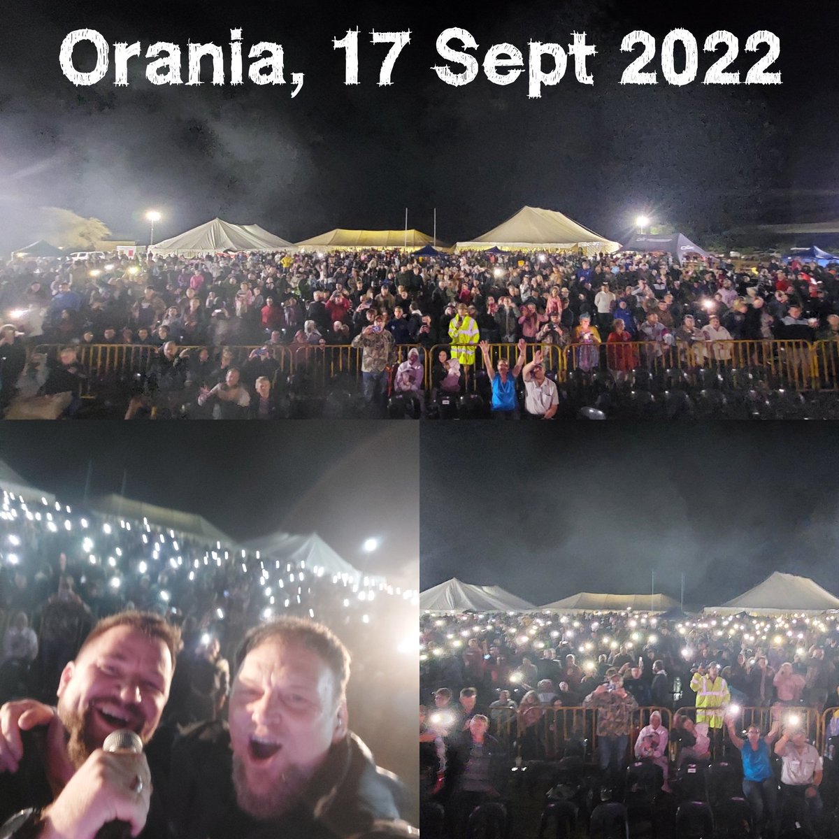 steve_hofmeyr's tweet photo. O*R*A*N*I*A
Mense sover as die oog kan sien. In die reën. Met die ongelooflike @ruhandutoitt wat DIE LAND saam sing. https://t.co/1VVASD9NLG