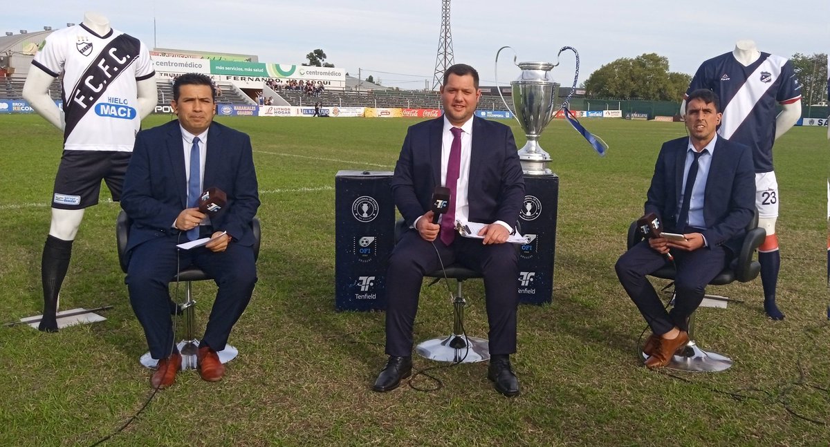 BarretoMartin19's tweet photo. #LACOPAxTF

Ya venimos con la final de vuelta entre @_FerroCarrilFC vs @clublacampana en producción @tenfieldoficial en la pantalla de @VTVuruguay https://t.co/WoBlyaGpxP