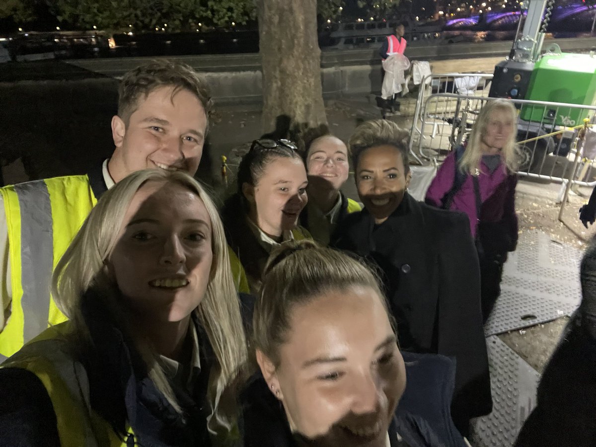 My night just got a lot better… Dame Kelly Holmes walking around speaking to people. “Thank you to the <a href="/scouts/">Scouts</a> for everything you are doing” #london #skillsforlife